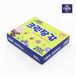 태화 크린장갑 200매 대용량 일회용 비닐장갑 주방 요리용 : 이너크린