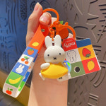 G1819 정품 miffy 미피 키링 선물 귀여운 열쇠고리 펜던트 : 쿠마네상점