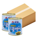 유동 자연산 골뱅이 230g, 24개 : 맘 마트