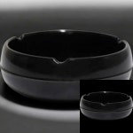 업소용 불랙 원형 재떨이 (소) 당구장재떨이 업소용재털이 : 멋지다마트