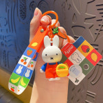 G1819 정품 miffy 미피 키링 선물 귀여운 열쇠고리 펜던트 : 쿠마네상점
