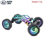 AUTO JOY Axial SCX24 1/24 RC 부품 티타늄 LCG 섀시 프레임 링크  드라이브샤프트 행어 빔  황동 스키드 플레이트 세트 포함) : 코디뷰티