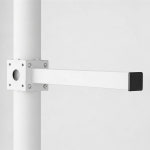 CCTV 가로등 기둥 폴대 태양열 공원 주차장 전원주택 cctv거치대 폴 일자형 가지 : 신성나라