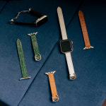 애플워치 가죽스트랩 디버클 레더 11 10 9 8 7 SE3 2 울트라 슬림 밴드 고급 호환 시계줄 줄질 워치스트랩 38 40 42 44 46 49mm : 누아트