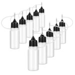 화영정밀자판기 | 잉크 도포 공예 및 오일용 BAMTOO 10ml 정밀 팁 어플리케이터 병 압착 바늘 10개 DS-U2 : 황금자판기 열넷