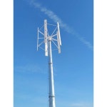 야외 풍력기 전원 자가 발전기 에너지 풍차 전기 풍력 100W 팬 본체 12v/24v+컨트롤러 흰색 : 천향상사