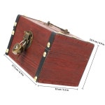 나무로 돈 절약 은행 창조적 하트 잠금 보관 상자 장식 홈 오피스 장식품 우드 1. Assorted Color : 쇼핑또하자21호점