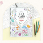 어르신 성인 할머니 색칠공부 도안 컬러링북 치매예방 학습지 시니어 두뇌활동 70대 80대 : 안부상자