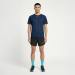 듀스세븐 남성 트레이닝 반팔 딥네이비 : 조이리치몰