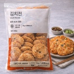 (주)푸드원(삼박엘에프티 아산점) | 에프원 김치전 1kg (약30개입) : 그린푸드마켓