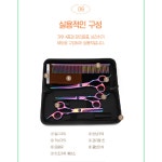 요기쏘 오로라 셀프 미용 가위 세트 강아지 고양이 홈케어 용품 : 루루 펫 스토어