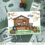 홀리데이 박스 책장 문틀 금속 커팅 다이 클리어 스탬프 스텐실 스크랩북 엠보싱 카드 제작 템플릿 1. H3996-dies : 쇼핑하자30호점