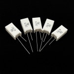 5Pcs 5W 수직 0 47R 옴 세라믹 25R 저항기 300K 5 1R 15R 22R  16K : 할인모아스토어