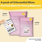 EMBALLAX 라벨 7CM 14 35 18인치 61CM 있는 45 12팩 파우치가 가방 : 별별GARDEN