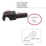 CKPSMS 브랜드 - #91-029 450-15 머신 헤드 힌지 핀 호환/교체 PFAFF 471 474 491 545 571 574 591 (2PCS) : amazing003