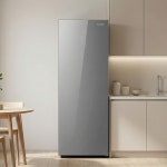 위니아 클라쎄 김치냉장고 스탠드형 1도어 120L 미니 슬림 소형 KAB112SSG4GPV(AK) : 큐에이드 스토어