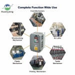 10 7 5KW VFD 단상-3상 컨버터, 7 5 5 5kW 34암페어 200-230V 3상 모터, 입출력 200V-230V, 가변 주파수 드라이브에 사용됨 : 하루바이템