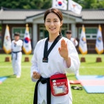 만타 구급낭L 크로스 10종 세트 체육관 태권도장 스포츠 인솔자용 휴대용 구급함 : 만타메디칼