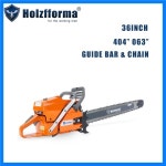 119cc Holzfforma G3120 가스 체인톱 파워 헤드 36인치 가이드 바 및 포함 : daondaon9