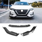 년 을 위한 센트라 실피용 자동차 앞 범퍼 립 데코 프론트 범퍼 립 커버 바 가드 프로텍 : 다한당-2