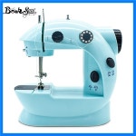 책바느질 미니 재봉틀, 휴대용 커터, 풋 페달, 스트레이트 라인 핸드 테이블, 야간 조명, 2 스레드 전기 와인딩 수선 : 플로랄라이프