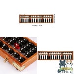 R9UA 17 자리 목재 소로 반 표준 주판 중국 계산기 수학 : 쿠쿠스토어26