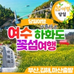 부산출발 여수 하화도꽃섬 당일여행 삼성투어 : 부산삼성투어