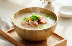 [파인제주] 2인분 구구곰탕 제주삼대국수 밀키트 국밥 간편식 사골육수 : 옵서