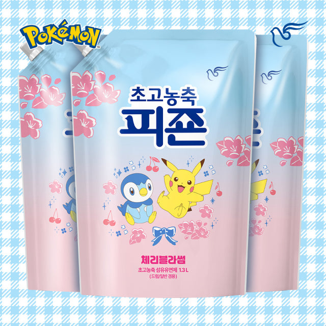 [토스] 초고농축 피죤 체리블라썸 섬유유연제 1.3L 4개 (9,410원/무료) | 토스