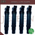 자전거정비4PCS 129700 -4510 혼다 CBR600RR CBR RR 2003-2020 용 오토바이 점화 코일 # 30700-MEE-641 J0451 : 세컨드오렌지