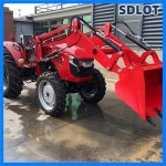 4x4 트랙터 25-50마력 디젤 소형 다목적 8F+2R PTO 농업 장비 공장 가격 맞춤형 : raonraon9