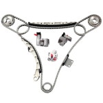 ECCPP 타이밍 체인 키트, 인피니티 FX350 03-08용, G350 03-07용, M350 06-08용, 350Z 03-06용, 스프로킷 텐셔너 가이드 레일 : AMAZING001