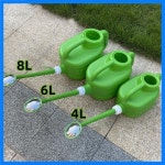 원예 급수는 분리 가능한 샤워 헤드 정확한 쏟아짐 4L/6L/8L 용량 : attiatti9