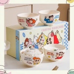 짱구 밥그릇 도자기 세트 : 보라스페이스