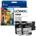 MEZOO LC504XL 블랙 잉크 고수익 카트리지 교체형 MFC 브라더 J1355 투자 : 챠오루체