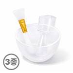 고무팩 모델링팩 실리콘붓+계량스푼+전용볼 필수 세트 모두 3종 : 내것가치 양양말랑 야해죠