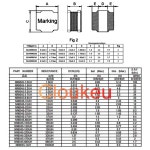 NR6045 칩 파워 인덕터 1uH 1 5uH 2 2uH 3 3uH 4 7uH 6 8uH 10uH 15uH 22uH 33uH 47uH 68uH100uH150uH220uH330uH4 : 바루노