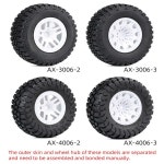 Austar RC 자동차 고무 타이어 휠 110 쇼트 코스 트럭용 ARRMA SENTON XLH 9125 Traxxas 슬래시 110x48mm 4PCs : 충일종합물산
