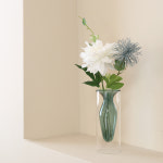 순백 다알리아 조화 믹스 + 화병 세트 : 아스파시아 플라워 디퓨저