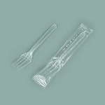 투명포크(12cm-개별포장) : 주식회사 마이드