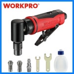 WORKPRO 에어 앵글 다이 연마기, 공압 직각 연삭 절삭 연마용 공기 동력 90 도, 1/4 인치 : goeungoeun9