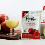 무주 반딧불 사과즙 120ml X 50포 NFC 사과주스 대용량 : 연두한입