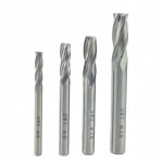 4PCS 카바이드 커터 엔드 4 라우터 플루트 밀링 6MM 12MM HSS CNC 도구 : 만물센터마켓