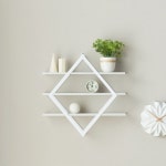 다이아 3단 벽걸이 선반 H6251 모델 수납 벽장식 원룸 : 든든 창고