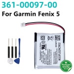배터리 1-2개 361-00097-00 스마트워치 가민 페닉스 5 어프로치 S60 포러너 935용 : 히오렌지