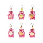 G1821 랏소베어 공삭 키링 랜덤깡 귀여운 키홀더 키링 정품 선물 피규어 : 쿠마네상점