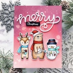 크리스마스 테마 겨울 눈이 내리는 것처럼 보이게 하는 금속 절단 다이 카드 제작 스크랩북 공예 용품용 엠보싱 다이컷 1. H4578 : 푸도도18