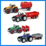 1개 미니 농장 자동차 다이캐스트 관성 장난감 모델 엔지니어링 스프링클러 트랙터 어린이 선물 : nuanua9