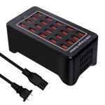 20포트 데스크톱 USB 충전소 - 스마트폰 태블릿 및 기타 장치를 위한 100W DQJ : 스포트리스토어