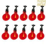 50/100pcs 자동 치킨 물 마시는 컵 플라스틱 뒷마당 가금류 그릇 플로트 스타일 : 바나나푸딩